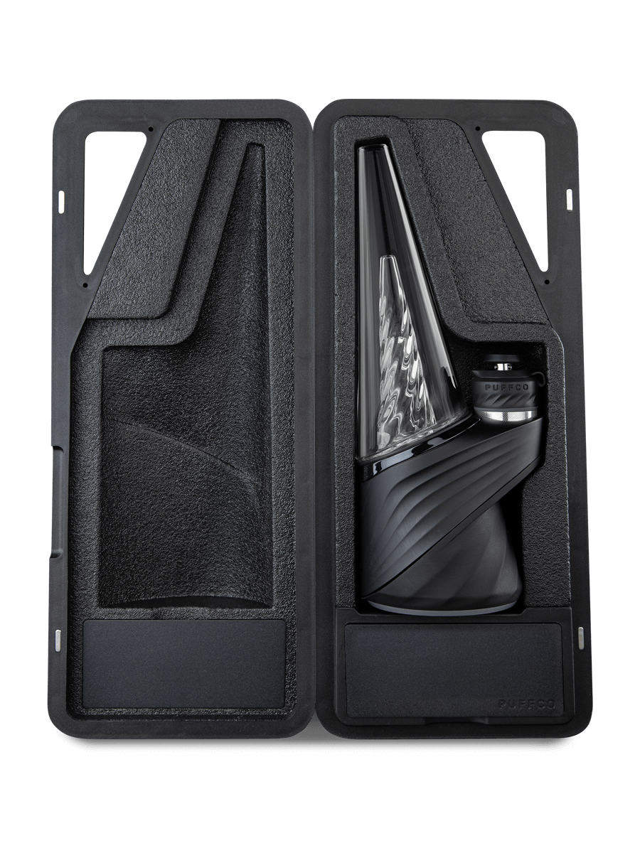 Black Peak Pro in an Open Carrying Case