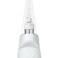 front angle of Puffco Peak Pro white high tech dab rig
