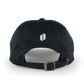 Shot from behind of Puffco hat with logo