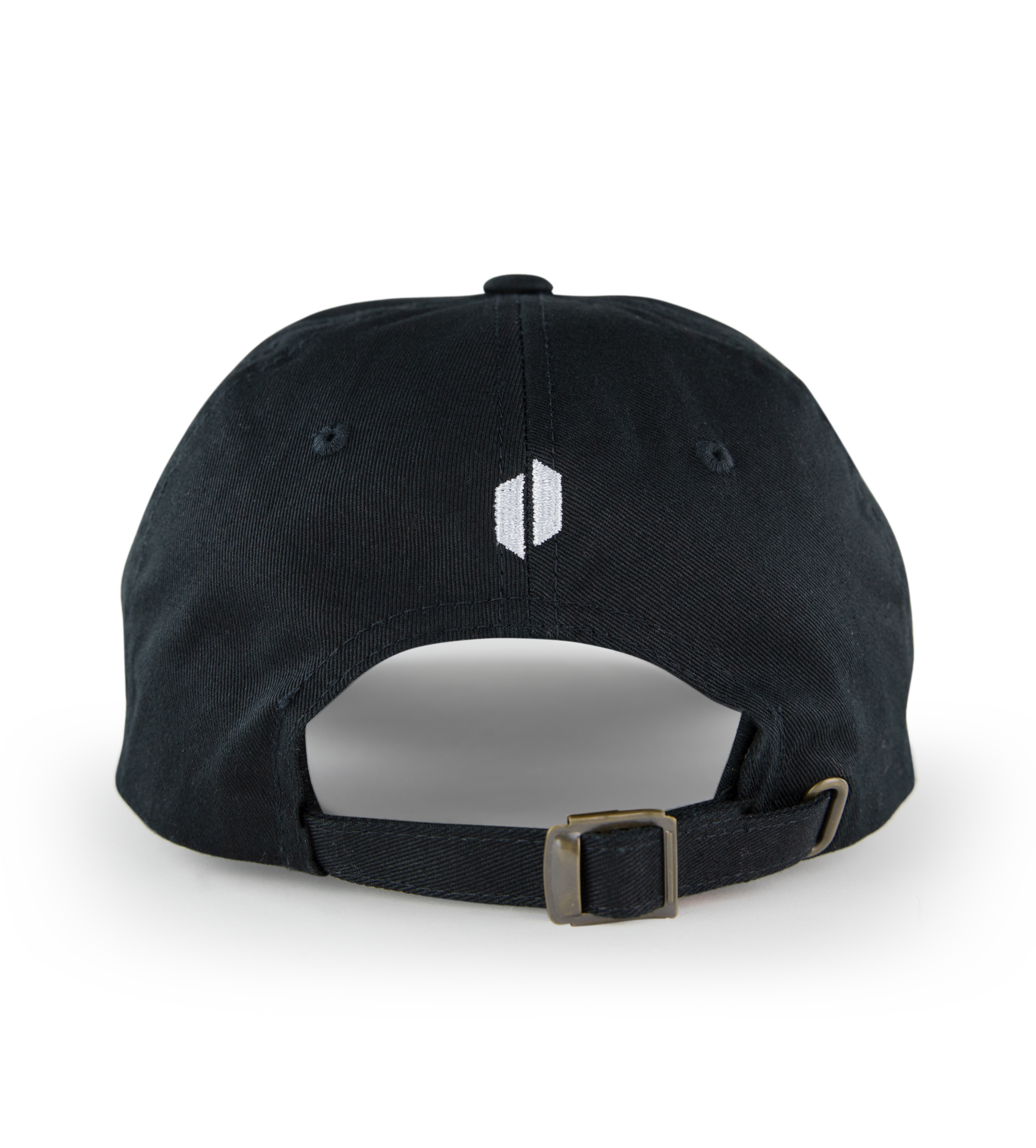 Shot from behind of Puffco hat with logo