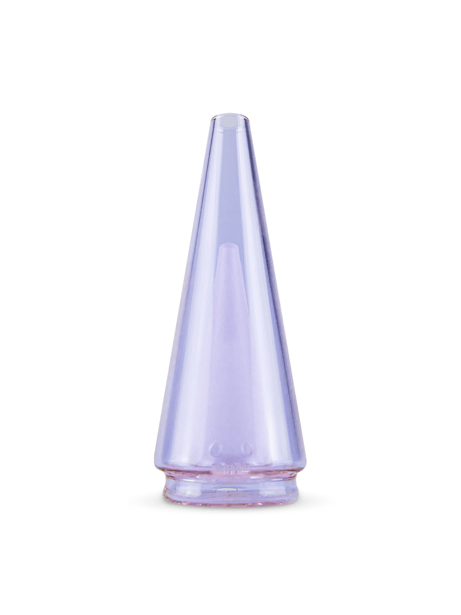  Front shot of purple Puffco Peak Pro dab rig glass