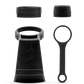 Black Peak travel pack accessories including chamber jacket and tether, silicone backpack, and splash pack