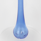 Close up of blue glass detailing inside of Puffco Proxy Droplet 