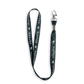 Black camo lanyard folded in half against white backdrop