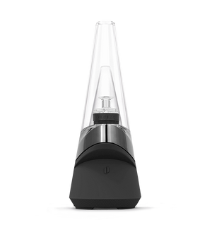 color:black | Front shot of Puffco black portable concentrate vaporizer