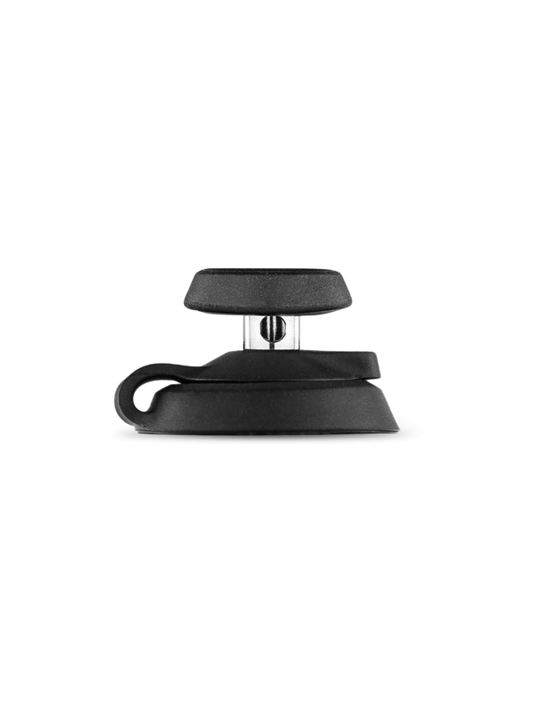 color:black | Side shot of Puffco black Proxy joystick cap